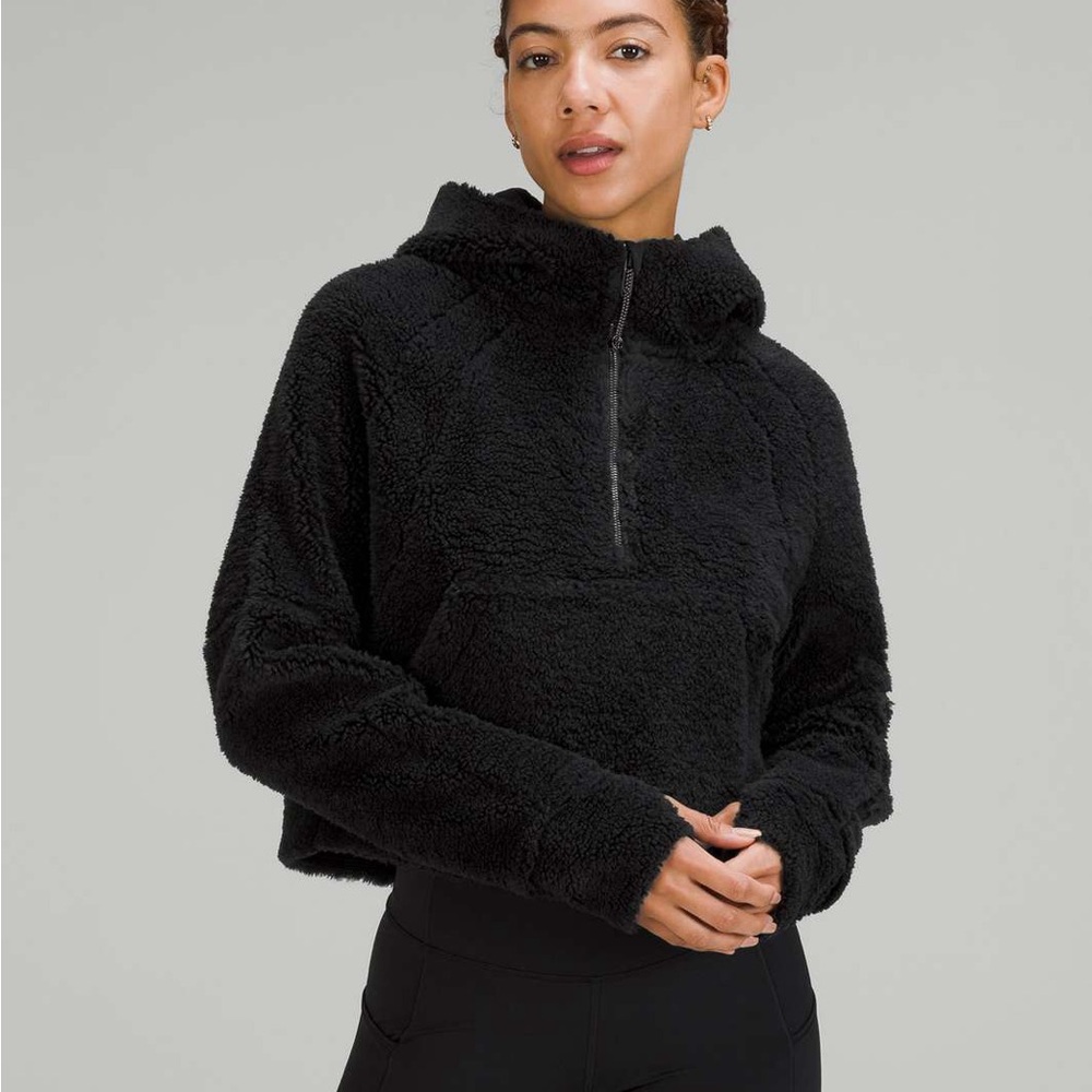 Lululemon Scuba Oversized Half-Zip Fleece Hoodie - Size M/L
